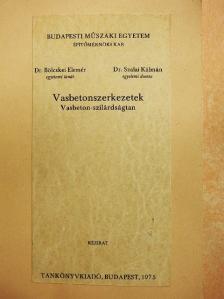 Dr. Bölcskei Elemér - Vasbetonszerkezetek [antikvár]