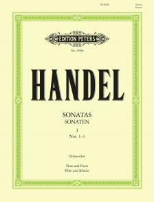 HAENDEL - SONATAS I NOS.1-3 (SCHWENDLER) FLUTE AND PIANO