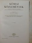 Földiák G. - A Magyar Tudományos Akadémia Kémiai Tudományok Osztályának közleményei [antikvár]