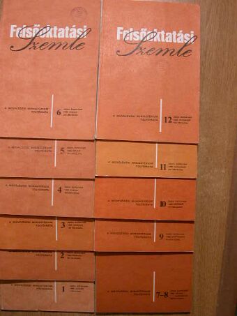 Felsőoktatási Szemle 1985. január-december [antikvár]