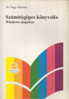 Nagy Bálintné dr., Hártó Gábor - Számítógépes könyvelés [antikvár]