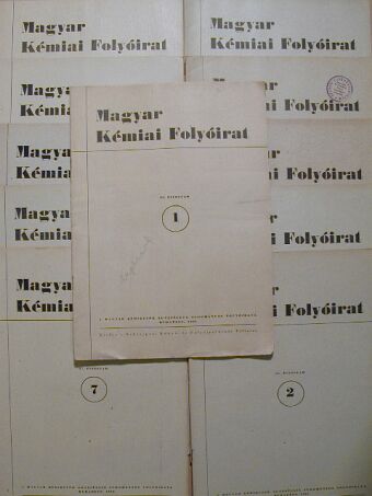 Magyar Kémiai Folyóirat 1951. (Nem teljes évfolyam) [antikvár]