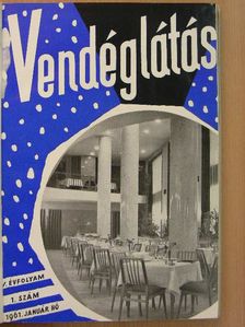 Vendéglátás 1961. január-december [antikvár]