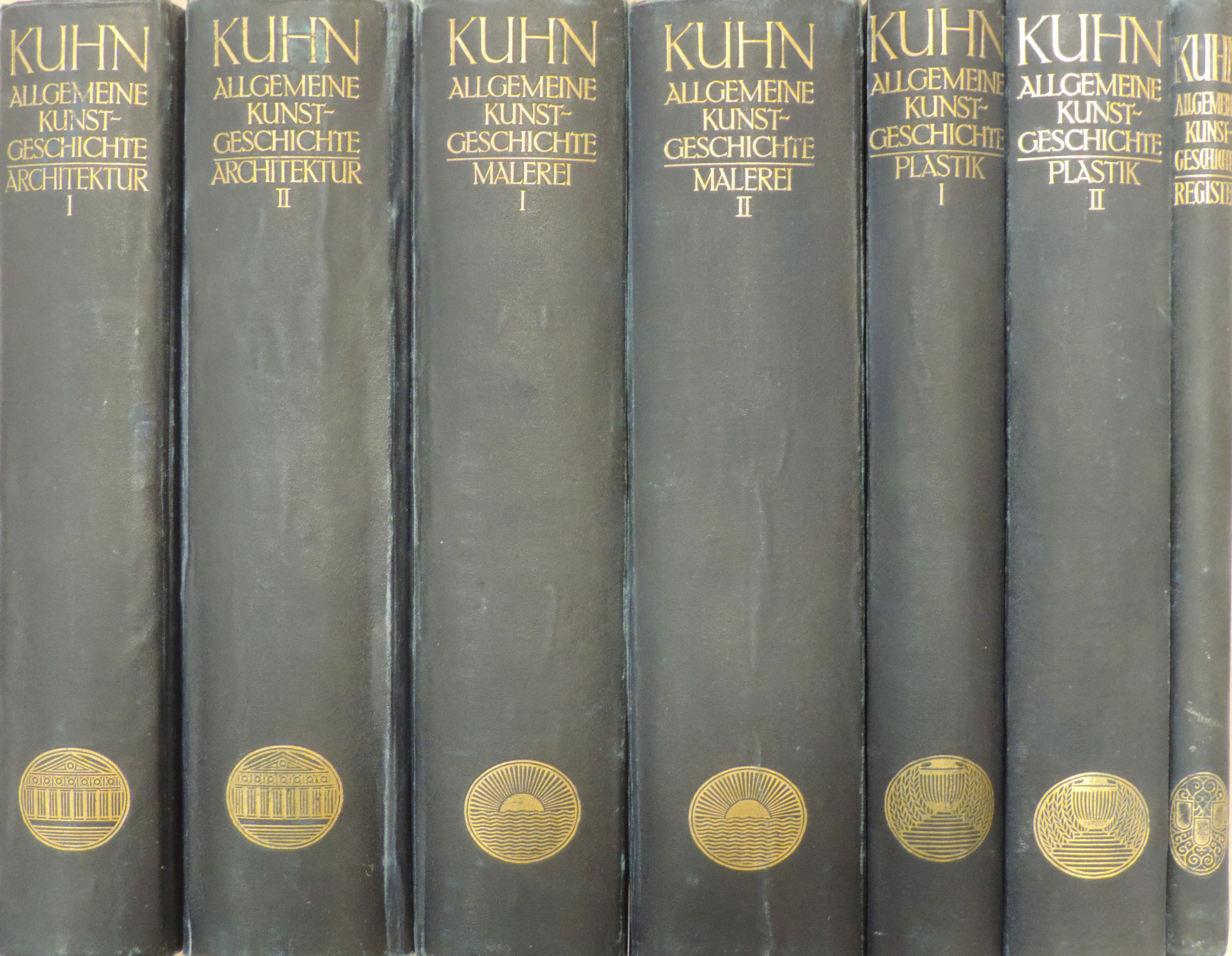 Dr. P. Albert Kuhn - Allgemeine Kunst-geschichte I-VII. [antikvár]