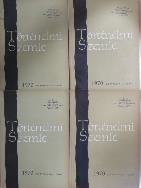 Bartha Antal - Történelmi Szemle 1970/1-4. szám [antikvár]