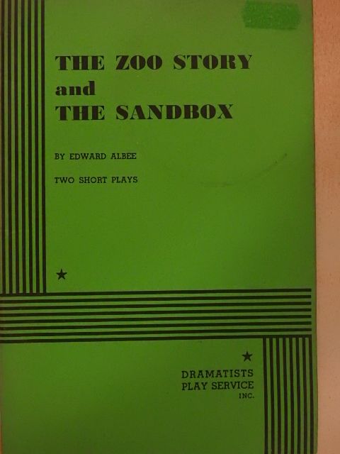 Edward Albee - The Zoo Story/The Sandbox [antikvár]