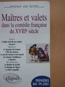 Beaumarchais - Maitres et Valets [antikvár]