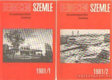 Debreceni szemle 1981/1-2. szám [antikvár]