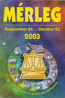 Mérleg 2003 [antikvár]