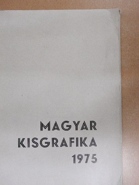 Varga Nándor Lajos - Magyar kisgrafika 1975 [antikvár]