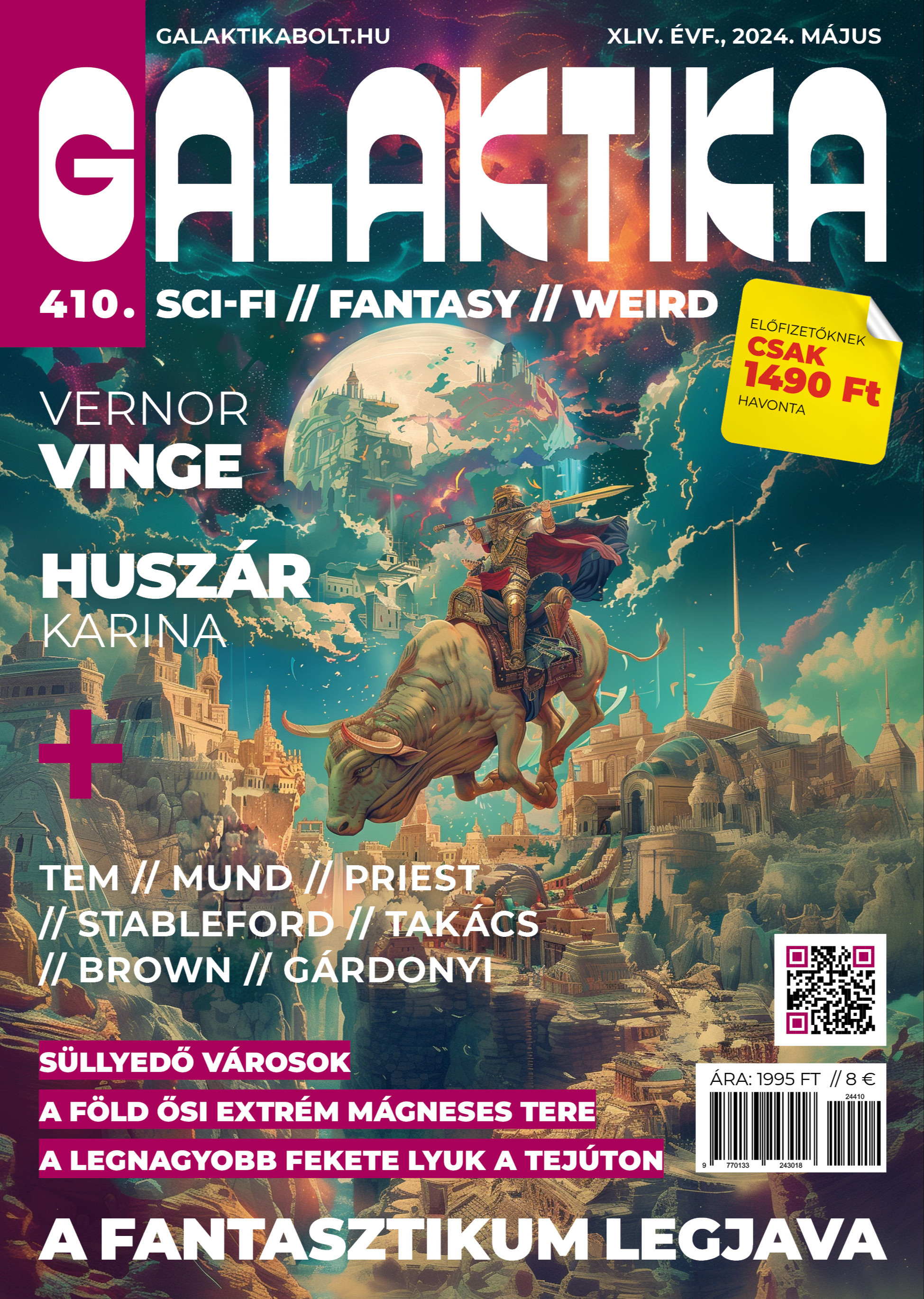 Katalin (főszerk.) Mund - Galaktika 410 [eKönyv: pdf]