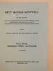 Hellebrant Áprád - Régi Magyar Könyvtár III/3. (töredék) [antikvár]