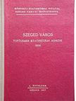 Szeged város fontosabb statisztikai adatai 1956. [antikvár]