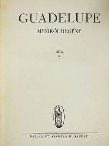 Guadelupe [antikvár]
