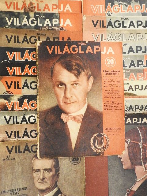 László Aladár - Tolnai Világlapja 1935-1936, 1938, 1940-1944 (vegyes számok) (20 db) [antikvár]
