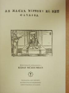 Az magar nipnek: ki ezt olvassa [antikvár]
