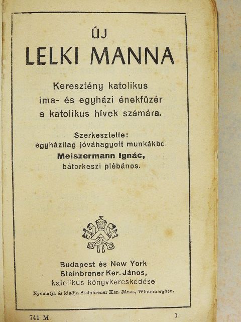Új lelki manna [antikvár]