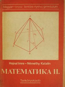 Hajnal Imre - Matematika II. (orosz nyelvű) [antikvár]