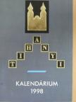 Bakos Péter - Tihanyi Kalendárium 1998 [antikvár]
