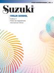 SUZUKI - SUZUKI VIOLIN SCHOOL PIANO ACCOMPANIMENTS VOLUME 3