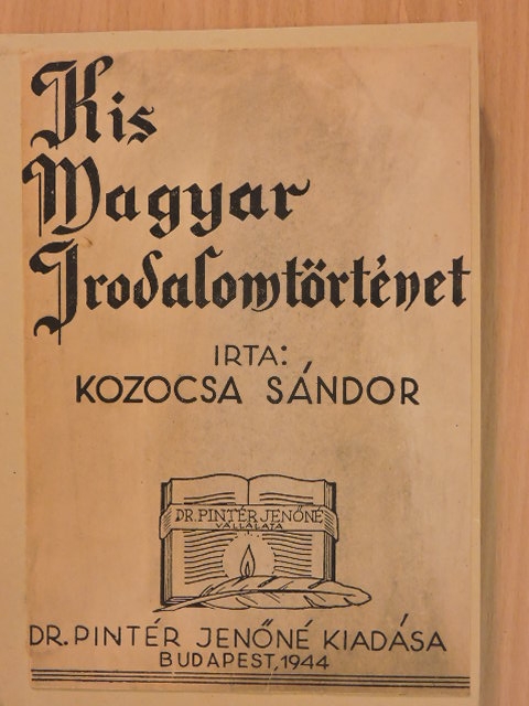Kozocsa Sándor - Kis Magyar Irodalomtörténet [antikvár]