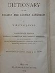 William James - Wörterbuch der englischen und deutschen Sprache/Dictionary of the English and German languages [antikvár]