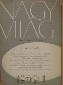 Alfred Andersch - Nagyvilág 1969. január [antikvár]