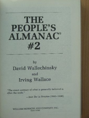 The People's Almanac #2 [antikvár]