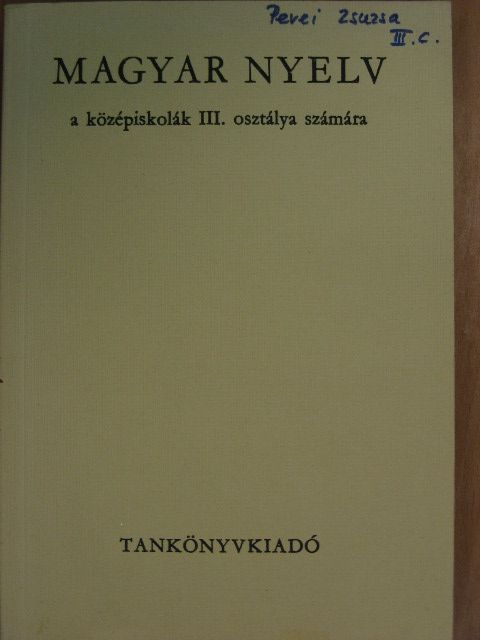 Fajcsek Magda - Magyar nyelv [antikvár]