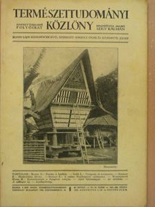 Moesz G. - Természettudományi Közlöny 1933. augusztus 1-15. [antikvár]
