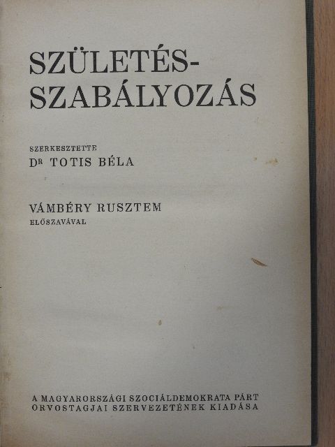 Dr. Györki Imre - Születésszabályozás [antikvár]