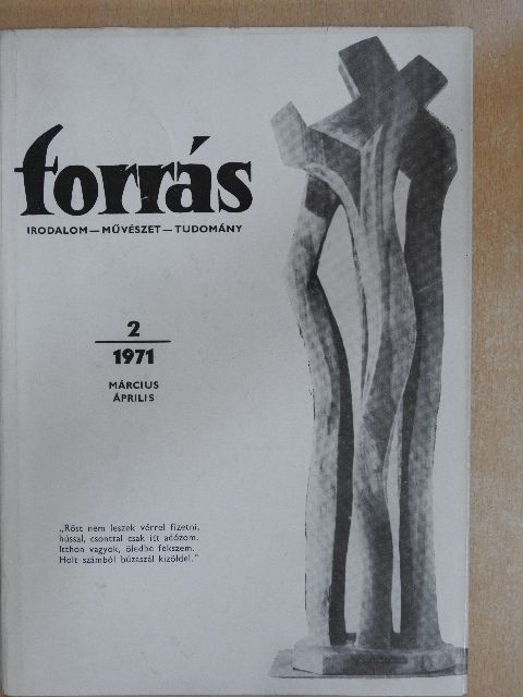 Benkő Ákos - Forrás 1971. március-április [antikvár]