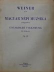 Weiner Leó - Magyar népi muzsika zongorára [antikvár]