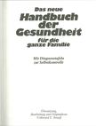 Das neue Handbuch der Gesundheit für die ganze Familie [antikvár]