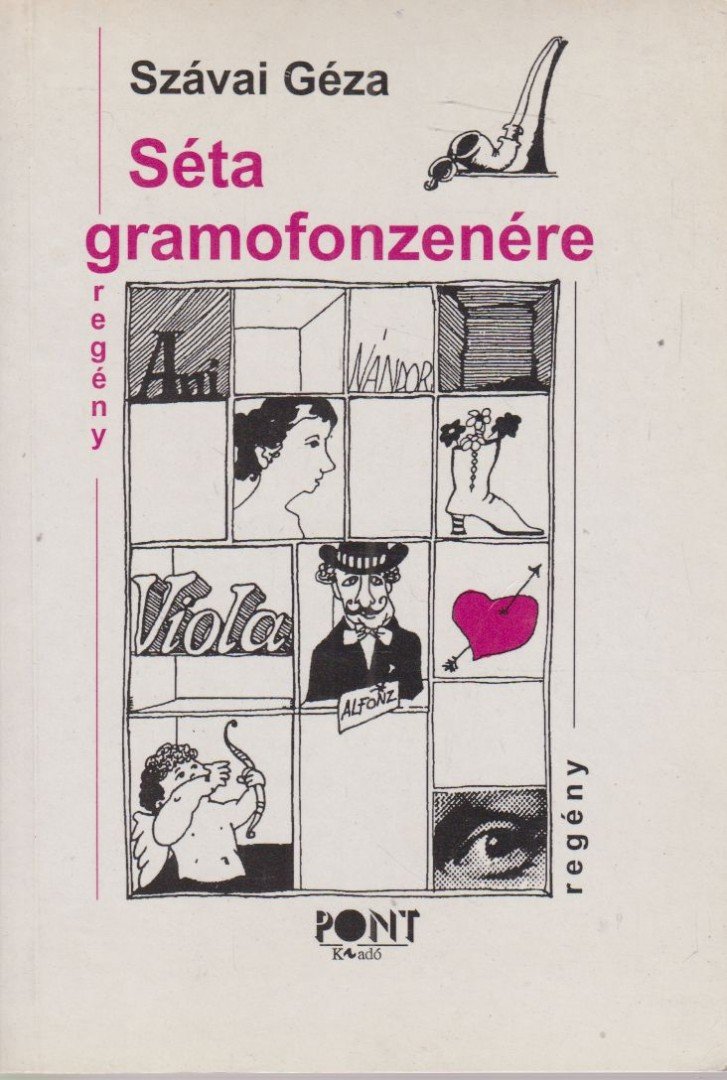 Szávai Géza - Séta gramofonzenére (dedikált) [antikvár]
