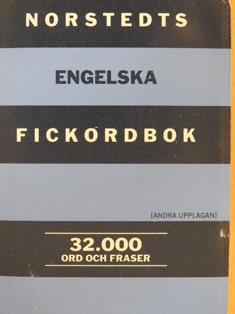 Norstedts engelska fickordbok [antikvár]