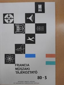 Dr. Vajda Pál - Francia műszaki tájékoztató 1980/5. [antikvár]
