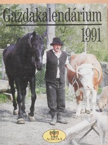 Bálint Katalin - Gazdakalendárium 1991 [antikvár]