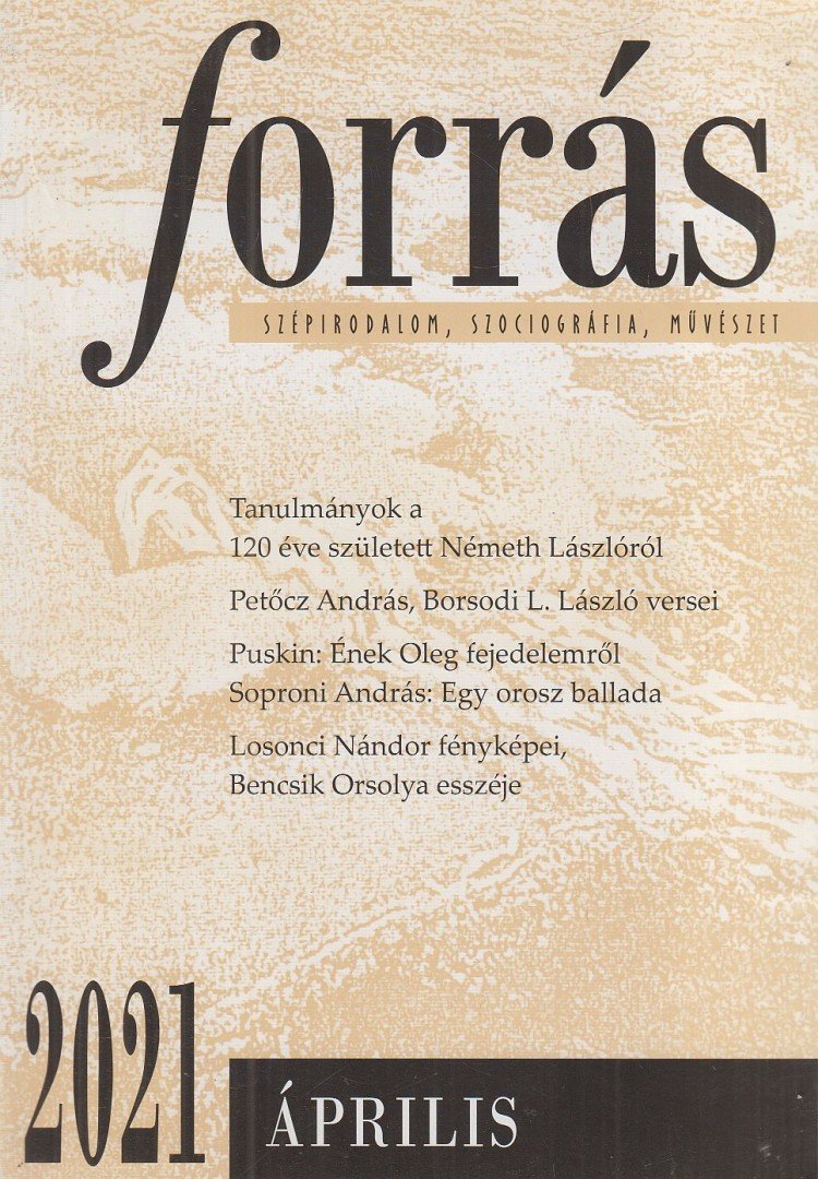 Buda Ferenc - Forrás 2021. április [antikvár]