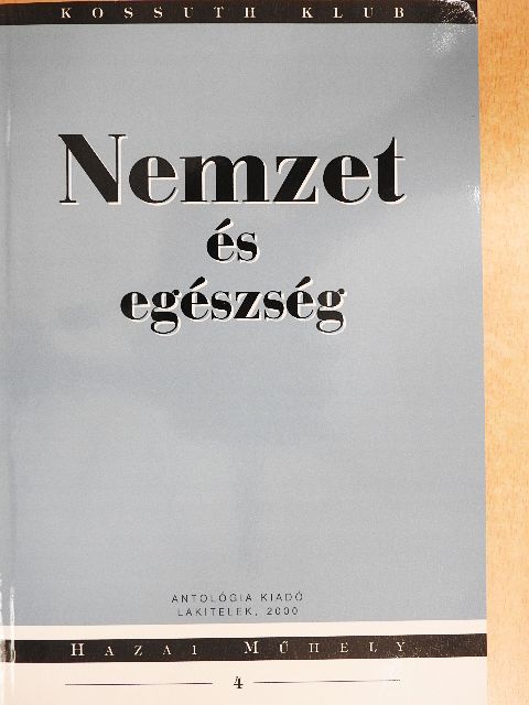 Nemzet és egészség [antikvár]
