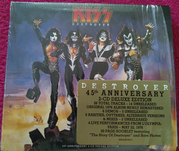KISS - DESTROYER 2CD KISS - 45th ANNIVERSARY DELUXE EDITION