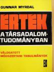 Gunnar Myrdal - Érték a társadalomtudományban [antikvár]