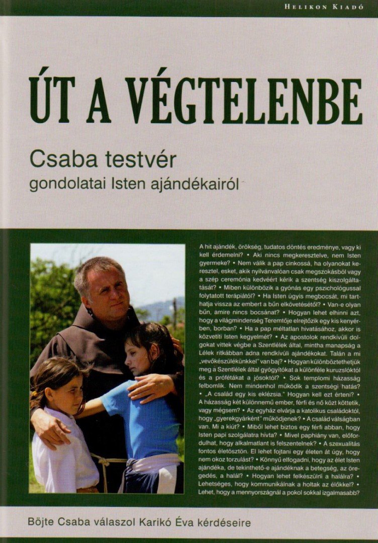 BÖJTE CSABA - Út a végtelenbe [antikvár]