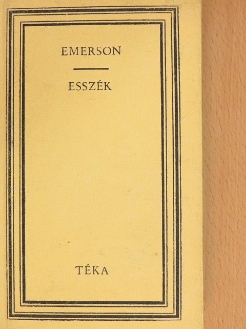Ralph Waldo Emerson - Esszék [antikvár]