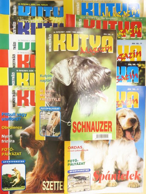 Nemzetközi Kutya Magazin 1998. január-december [antikvár]