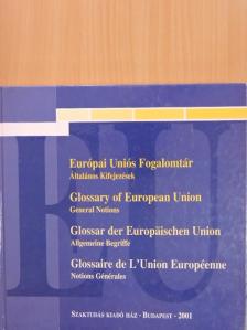 Balázs Péter - Európai Uniós Fogalomtár [antikvár]