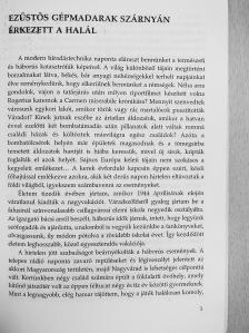Jósa Piroska - Ezüstös gépmadarak szárnyán érkezett a halál (dedikált példány) [antikvár]