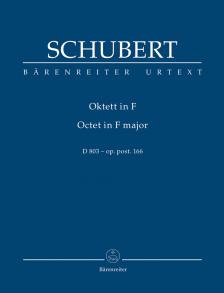 SCHUBERT - OCTET IN F D803 - OP.POST.166 TASCHENPARTITUR (ARNOLD FEIL) BU