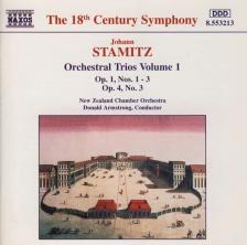 STAMITZ - ORCHESTRAL TRIOS VOLUME 1 CD