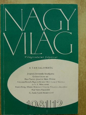 Cs. Szabó László - Nagyvilág 1981. december [antikvár]